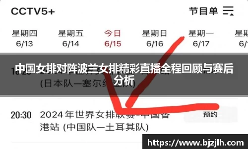 中国女排对阵波兰女排精彩直播全程回顾与赛后分析